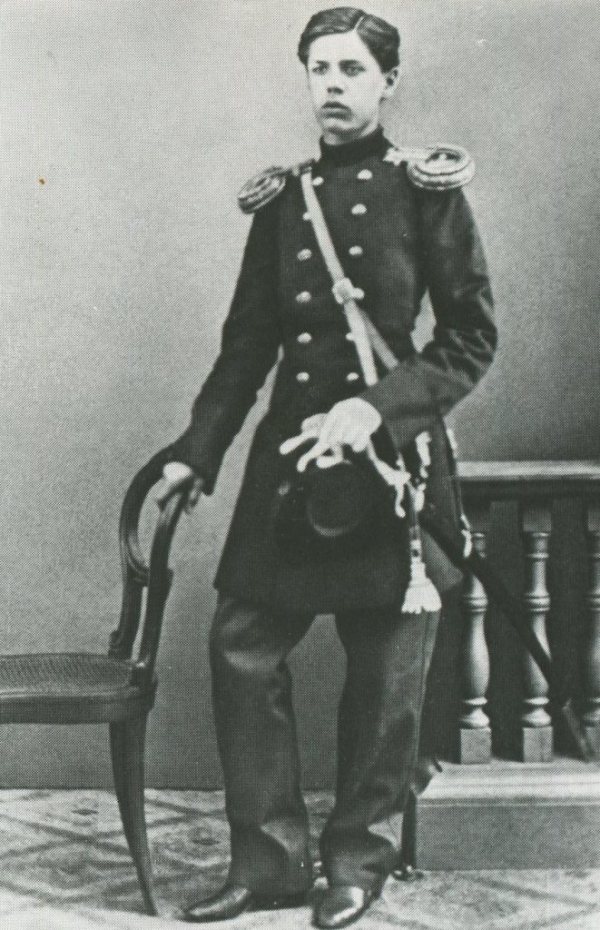 Модест Мусоргский — офицер лейб-гвардии Преображенского полка, 1856 год